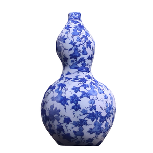 MIC RABBIT Фарфоровая сине-белая, художественная кукла-ваза плюшевая кукла высота 40см