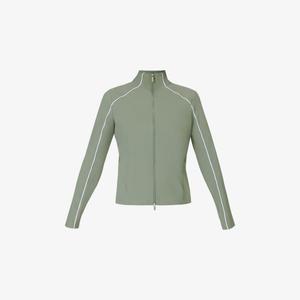 Куртка Sweaty Betty Anytime Explorer на молнии, зеленый