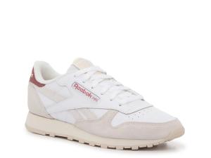Кроссовки Reebok Classic Leather Sneaker - Women's, белый/бежевый