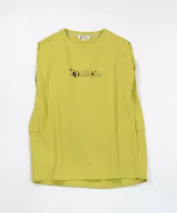 Топы без рукавов свободного кроя Studio Picone, цвет Yellow(040)