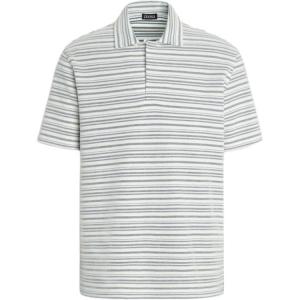 Джерния хлопковая поло Ermenegildo Zegna, белый