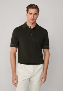 Поло Hackett London TEXTURED, Hunter Green/Dark Green