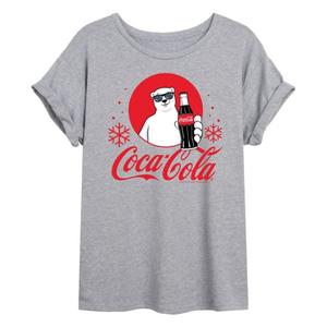 Футболка Juniors Coca-Cola Polar Bears большого размера Licensed Character, серый