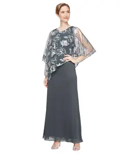 Женское новинка: платье с асимметричным лифом и накладным лифом SL Fashions