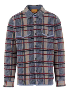 Рубашка с накладными карманами Guest In Residence, синий