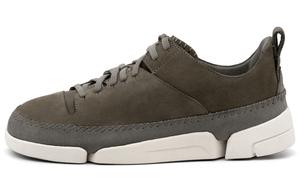 Повседневные туфли для пары, мужские, серые Clarks, Gray 261807327