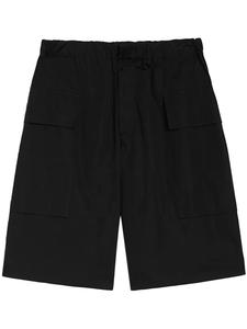 Хлопковые шорты Jil Sander, черный