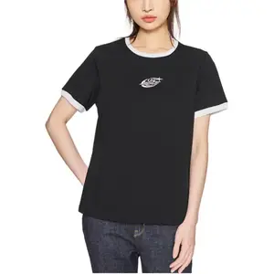 Lee Обычная футболка женская черная