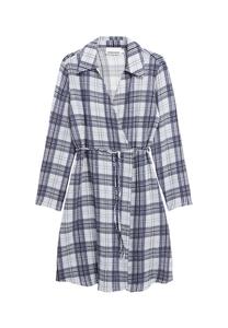 Платье ARMEDANGELS FEMAALE CHECK, светло-синий