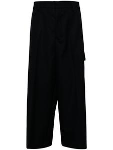 AMI Paris шорты на пуговицах, синий