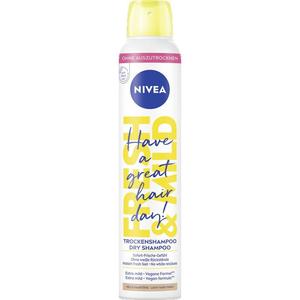Сухой шампунь Fresh & Mild для светлых тонов волос NIVEA, 200 ml