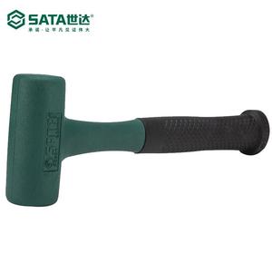 SATA ударопрочный резиновый молоток 45 мм, ручка из стальной трубы, резиновый молоток, резиновый молоток, установка молотка, резиновый молоток 92902