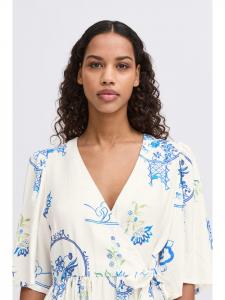 Платье IHLUCIE свободного кроя из плитки Big Scale Aop ICHI