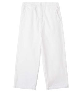 Хлопковые штаны из вельвета Il Gufo, Milk