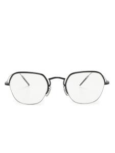 Oliver Peoples очки TK-7 в геометричной оправе, черный