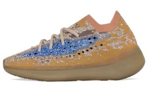 Кроссовки Adidas Originals Yeezy Boost 380 Lifestyle Unisex, коричневый/синий/серый