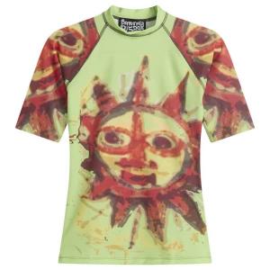 Рашгард с коротким рукавом Paolina Russo, Chartreuse