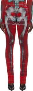 Эксклюзивные красные и синие домашние брюки 'The Squeletor' от SSENSE Jean Paul Gaultier