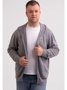 Толстовка серого цвета CASH-MERE.CH