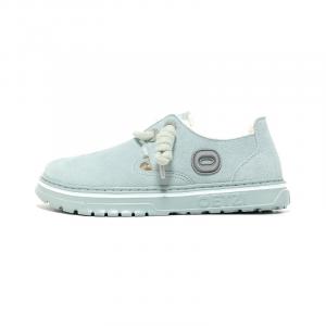 Кроссовки OETZI Skateboarding Shoes Unisex Low-top Gray/Blue, серый/синий