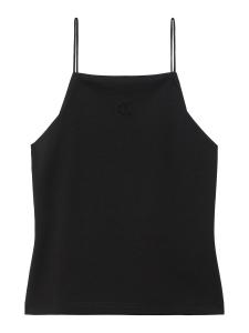 Calvin Klein Jeans Топ 'Milano' в черном цвете