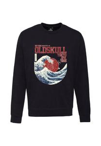 Толстовка Oldskull Asian Big W Vintage Logo Graphic, черный