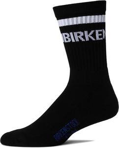 Носки Birkenstock Cotton Crew Stripe Socks, черный/белый