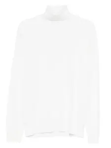 Свитер с высоким воротником Cenere Gb, белый