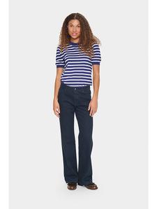 Свитер SAINT TROPEZ, темно-синий/белый