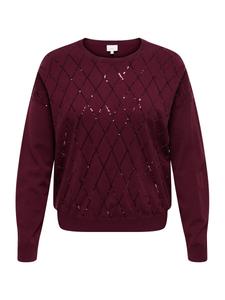 Свитер ONLY Carmakoma CARHALIFAX, Wine Red