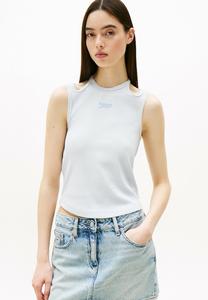 Топ LIM HALTERNECK Tommy Jeans, светло-голубой