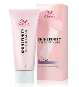 Wella Shinefinity, Профессиональная краска для волос, 04/12 Medium Ash Matte Brown, 60мл