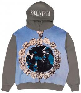 Худи Pleasures Mythic Hope, серый