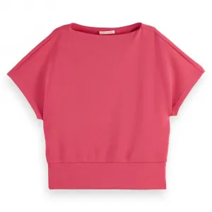 Толстовка Scotch & Soda U9E00660T short sleeve, розовый