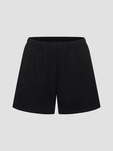 Erlich Textil Короткие пижамные штаны Light Touch черного цвета