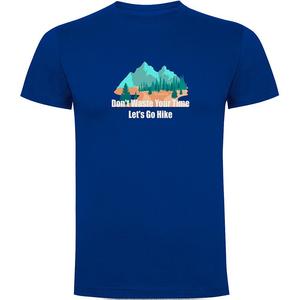 Футболка с коротким рукавом Kruskis Dont Waste Your Time, синий