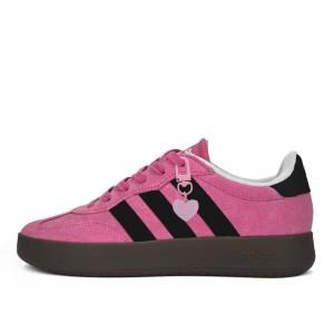Adidas BARREDA DECODE Black Pink Sweetheart Abrasion Resistant Low top German Army Trainers Unisex