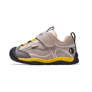 Скользоустойчивая обувь для малышей на осень и зиму KATETU, коричневый (Winter Fleece-Lined)