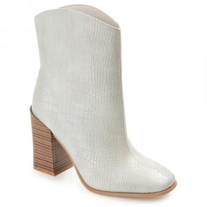 Ботильоны Brekinn на блочном каблуке Journee, серый