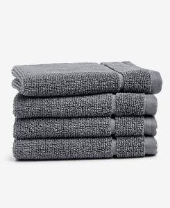 Набор из 4 быстросохнущих полотенец Arch Studio, угольно-серый
