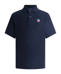 Рубашка-Поло с коротким рукавом Fusalp, синий