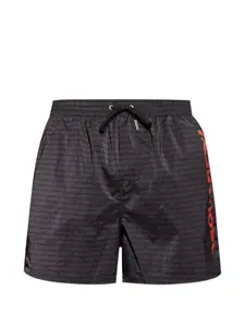 Пляжные шорты с принтом Dsquared2, черный