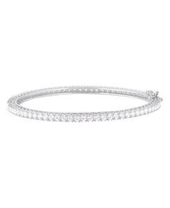 Браслет-манжета с бриллиантами (5 карат) из белого золота 14 карат Macy's, 14k White Gold