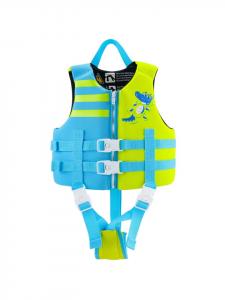 COFI 1453 Неопреновый спасательный жилет для детей - средство для плавания с плавучими элементами, синий