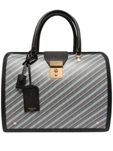Thom Browne портфель в полоску, синий