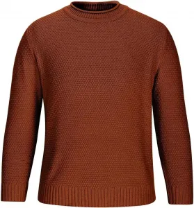 Мужской вязаный свитер с длинным рукавом