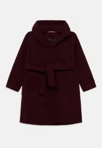Халат в подарок, универсальный халат Tommy Hilfiger, Deep Burgundy