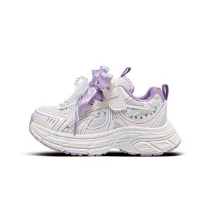 Износостойкие низкие детские кроссовки для повседневной жизни Annil, фиолетовый