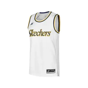 Мужская майка bright white Skechers, белый