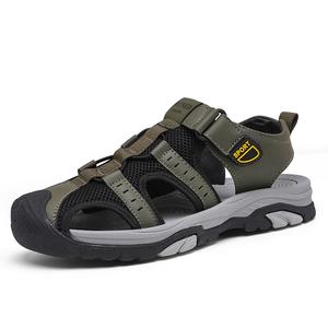 Shiozawa Зеленые пляжные сандалии для мужчин, цвет Green